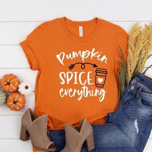 Pumpkin Spice Everything Softstyle® Fitted T-Shirt